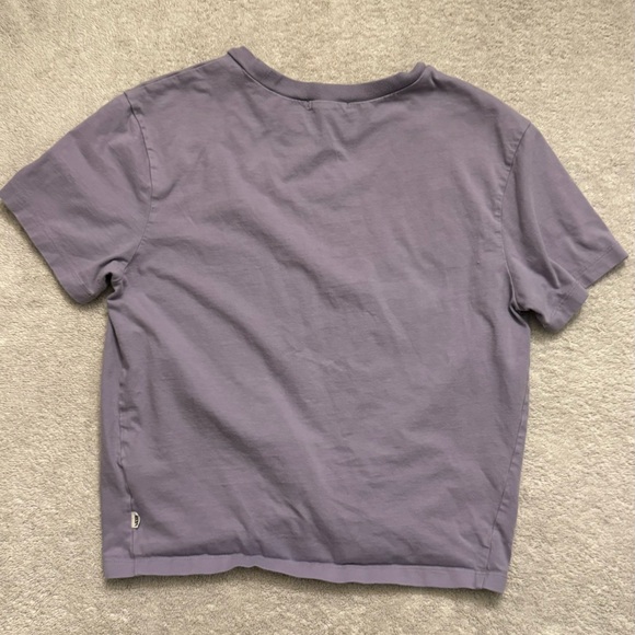 VANS - Short Sleeve Crop Keyhole Crop-top - Picture 7 of 11